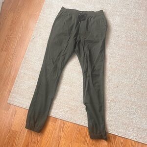 Olive Green Zanerobe Jogger Pants